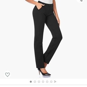 New Tapata straight stretchy dress pants with pockets